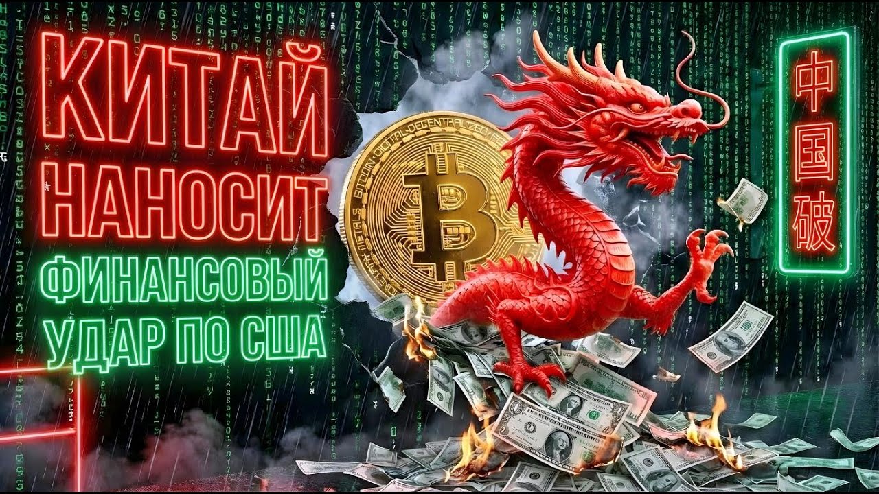ШОК!! КИТАЙ НАНОСИТ ФИНАНСОВЫЙ УДАР ПО США!! БИТКОИН: КОНТРТРЕНДОВОЕ РАЛЛИ? ОТТОКИ ЗАМЕДЛИЛИСЬ