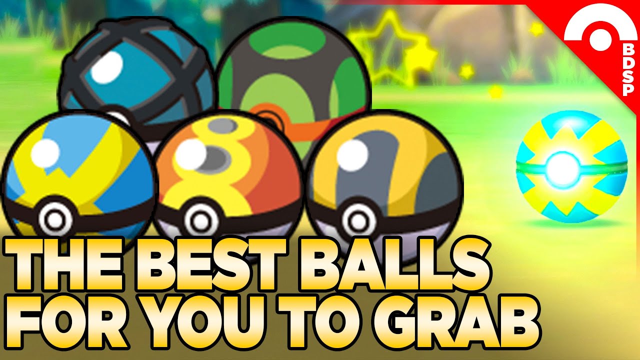 The BEST Pokeballs to Use in Pokemon Brilliant Diamond & Shining Pearl