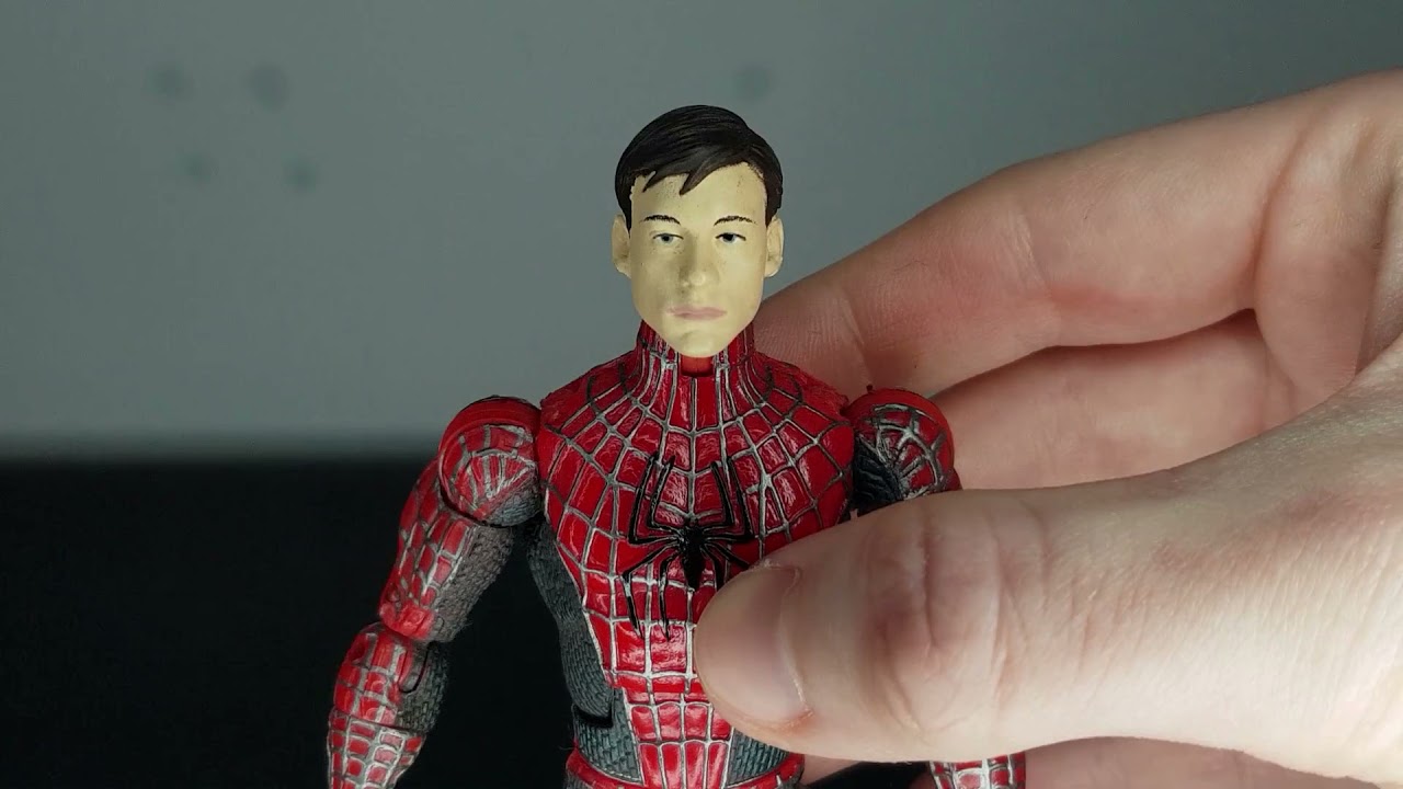 Scooter Spider Man 2 ToyBiz Movie Figure, THE BEST SPIDER-MAN FIGURE (Pizza Spidey)