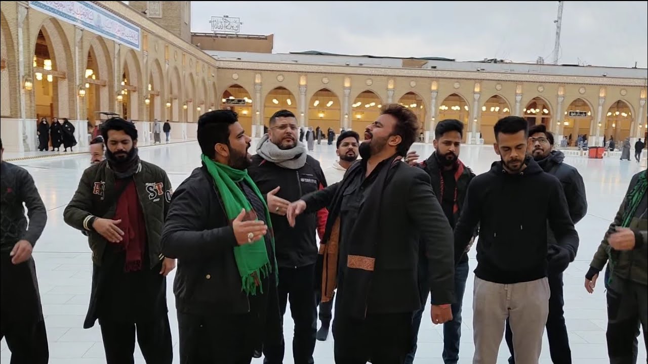 Pursadari at Masjid e Kufa | Ro Ro Ke Ali Kyun Lete hain Zainab ka naam Musalle par - RAZVI Brothers
