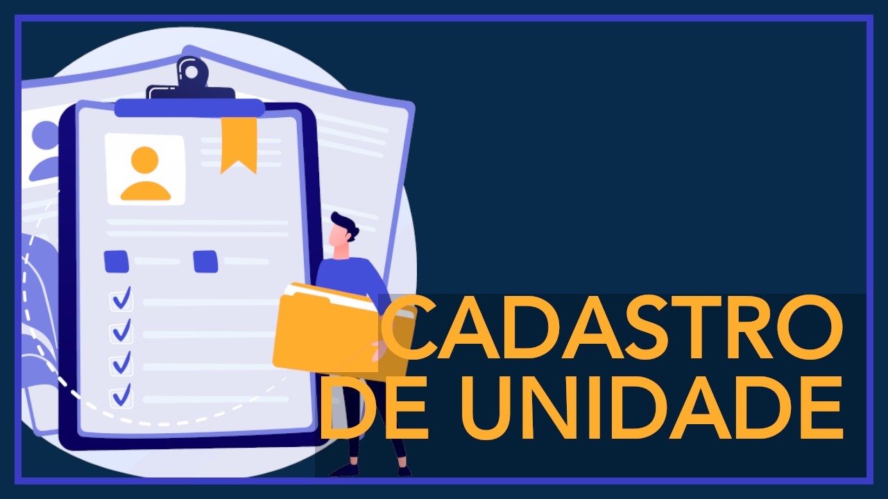 Cadastrando unidades, proprietários e inquilinos