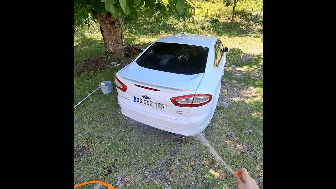 Hortumla Araba Yıkama / [VLOG]