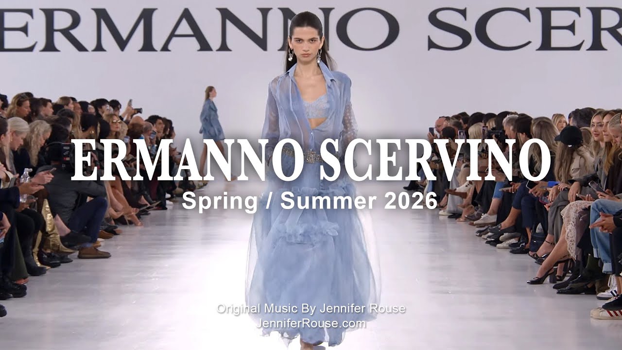 Коллекция ERMANNO SCERVINO Весна/Лето 2026 Ready-To-Wear | Милан | Оригинальная музыка Дженнифер ...