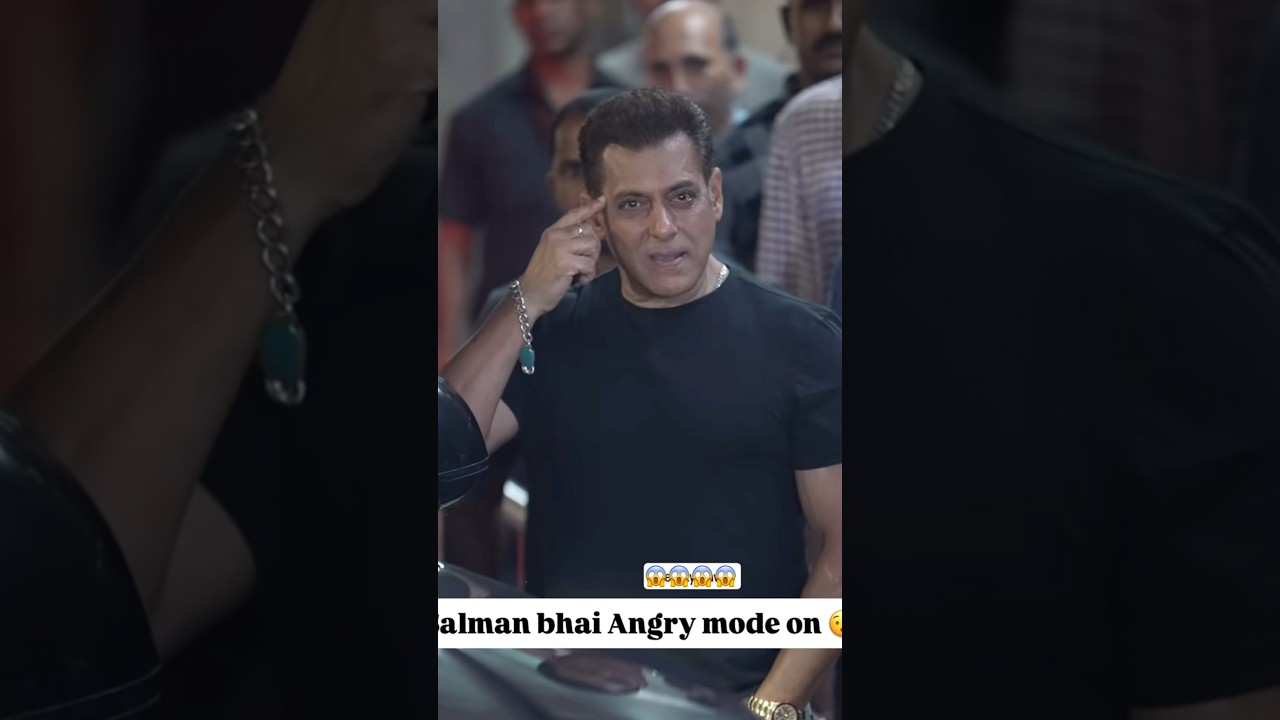 Salman khan ko kyun aya gussa 😱 #Salmankhan #bollywood #facts