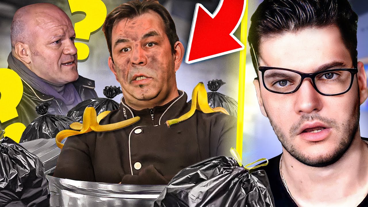 LE PATRON PREND LA NOURRITURE DANS LES POUBELLES ! (Il est fou ce type mdrr)