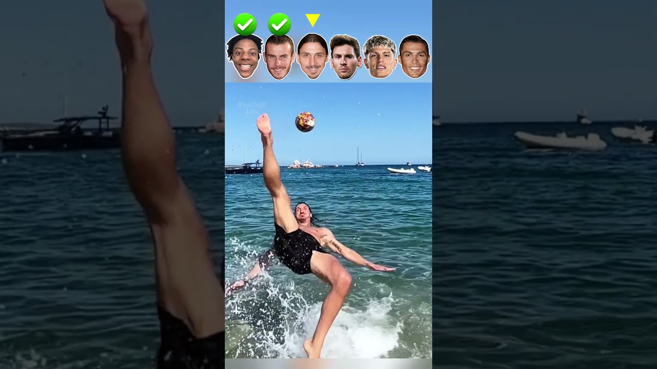 IShowSpeed VS Bale VS Zlatan VS Messi VS Garnacho VS Ronaldo | Bicycle Kick Moments