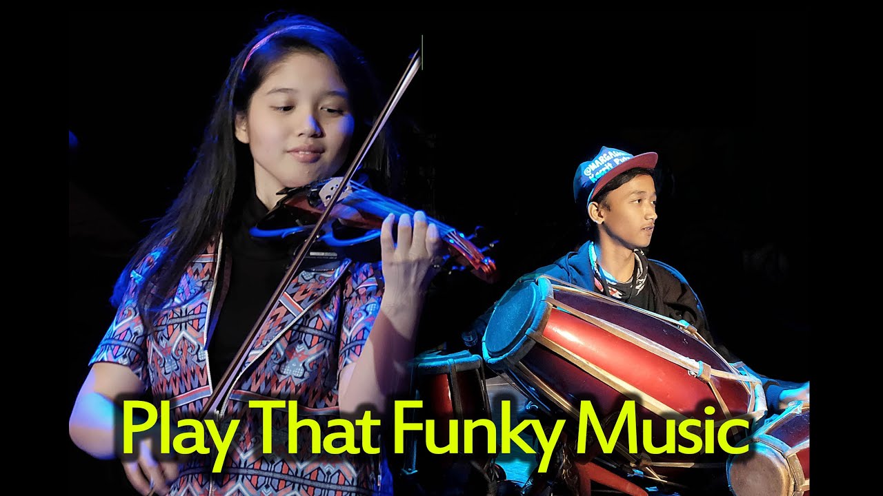 Play That Funky Music - Violin  and Ethnic Percussion