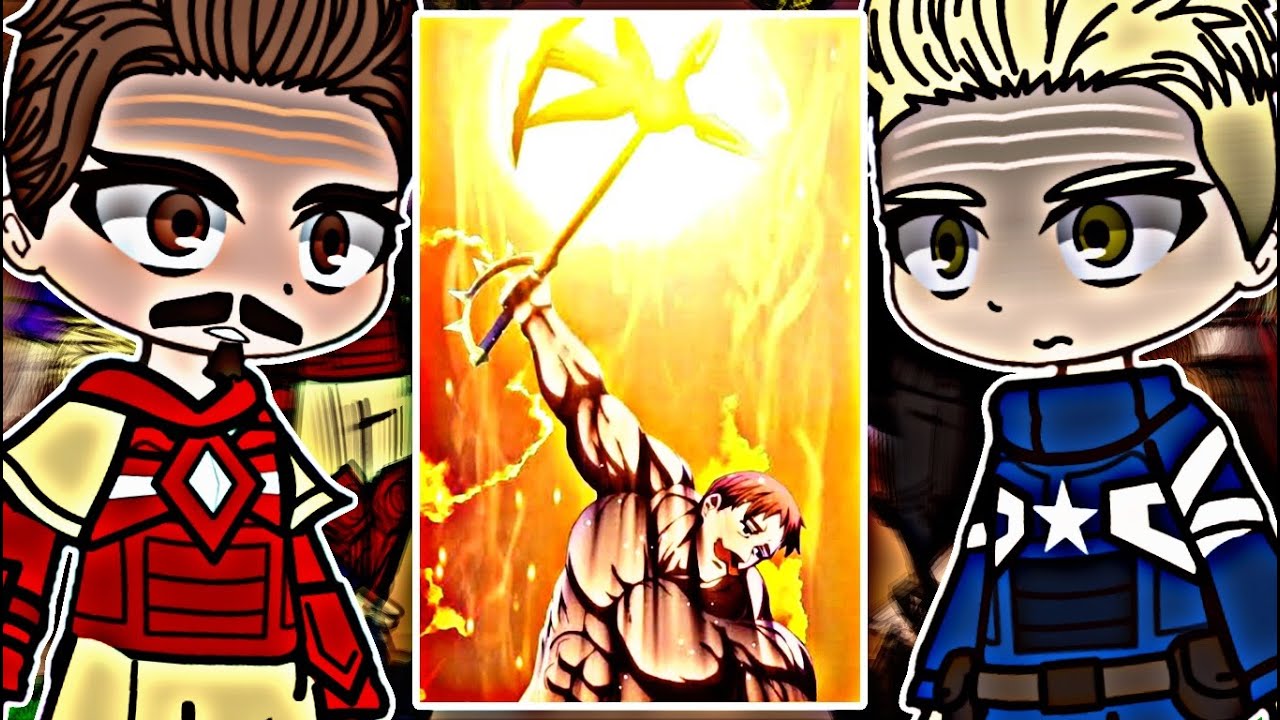 Avengers React to Escanor // Tiktok // Gacha React