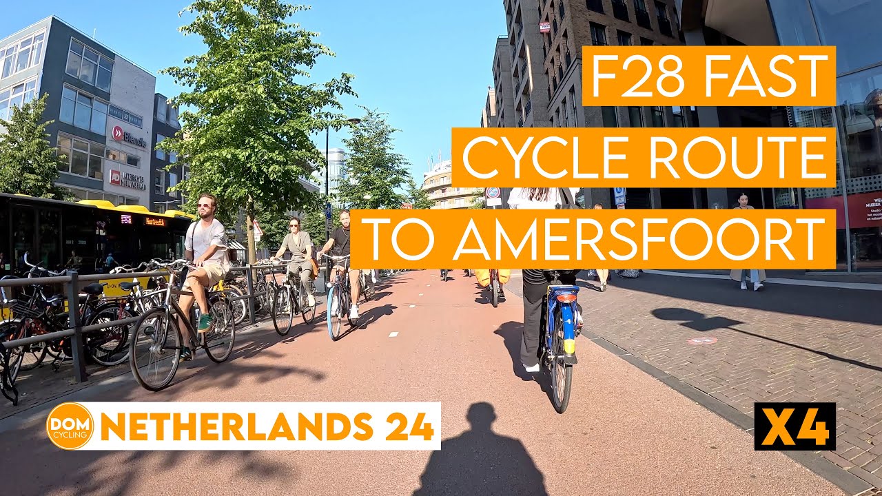 Netherlands 24: F28 Fast Cycle Route to Amersfoort (x4)
