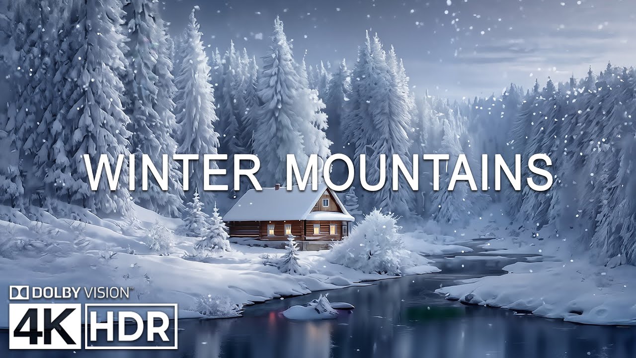 COZY WINTER IN FINLAND 4K ❄️ Pure Peace & Most Beautiful Snowy Scenes