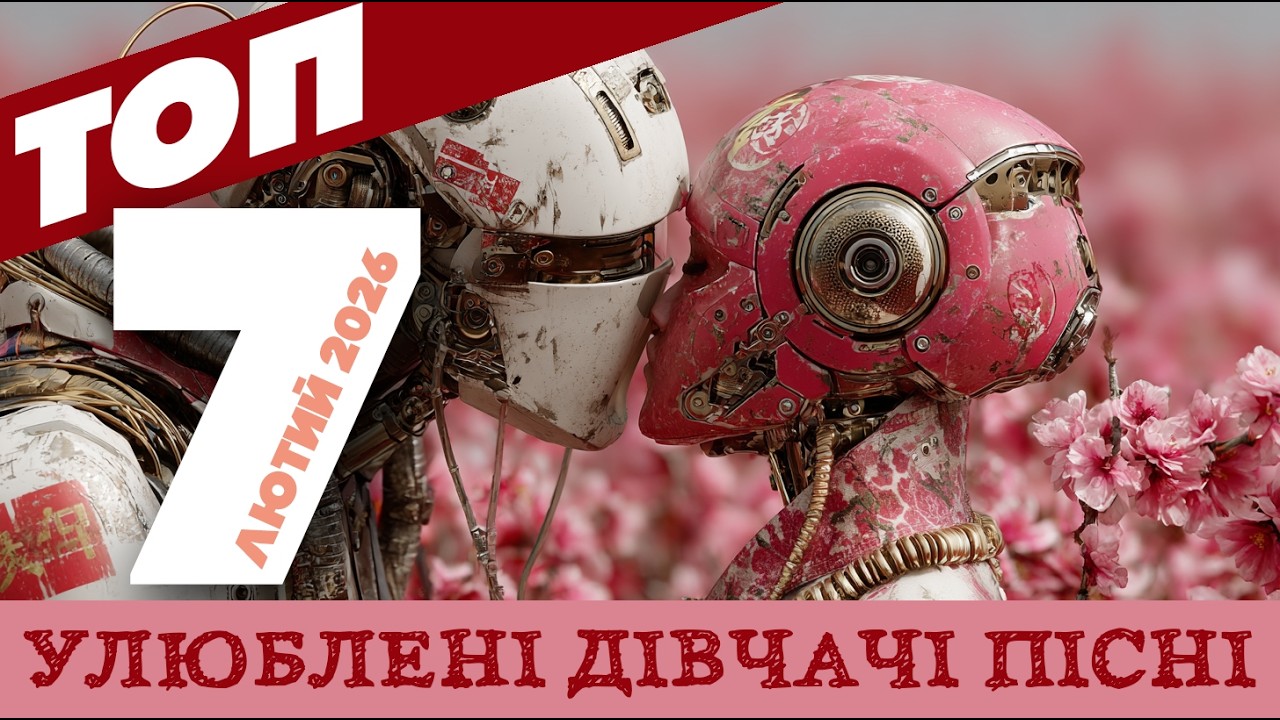 ТОП 7 пісень дівчат для дівчат від Romantic Robots | Романтичний лютий