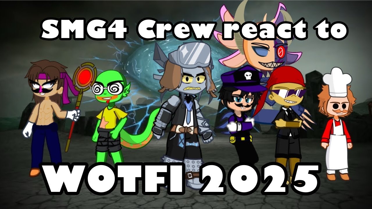 SMG4 crew react to WOTFI 2025 (⚠️Warning Flashing Lights⚠️)