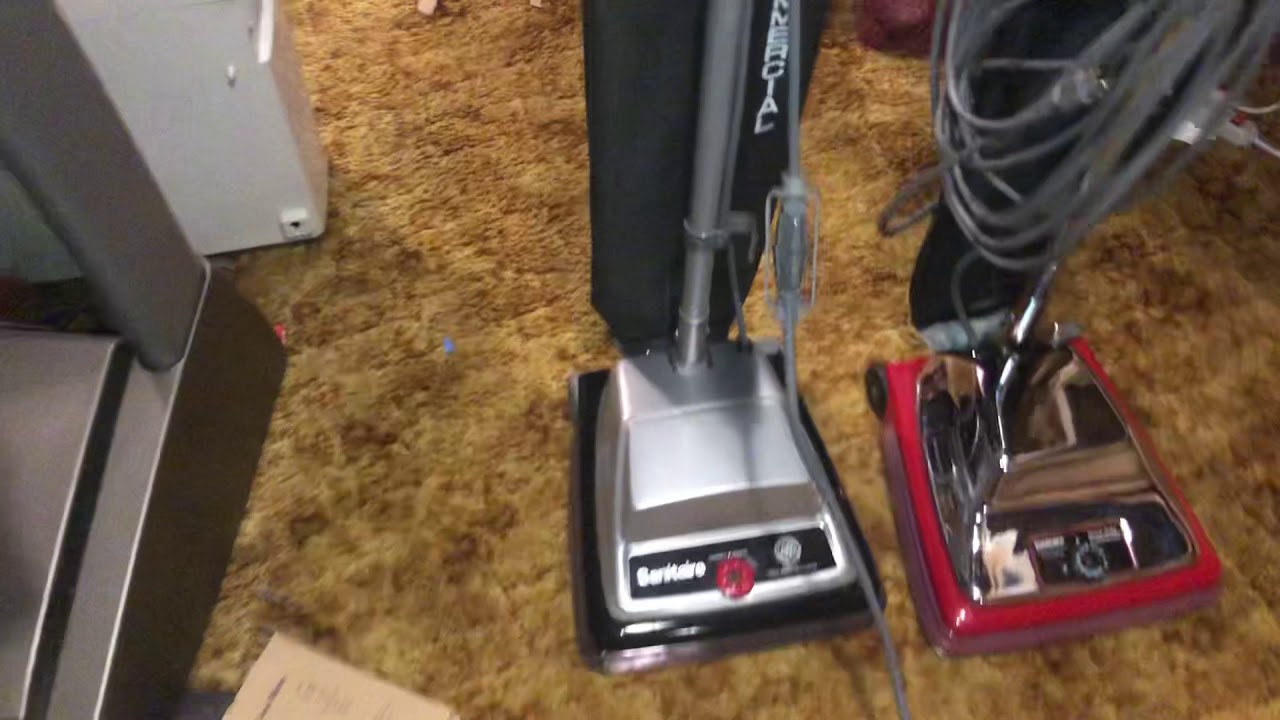 Sanitaire SC889A update and vacuuming