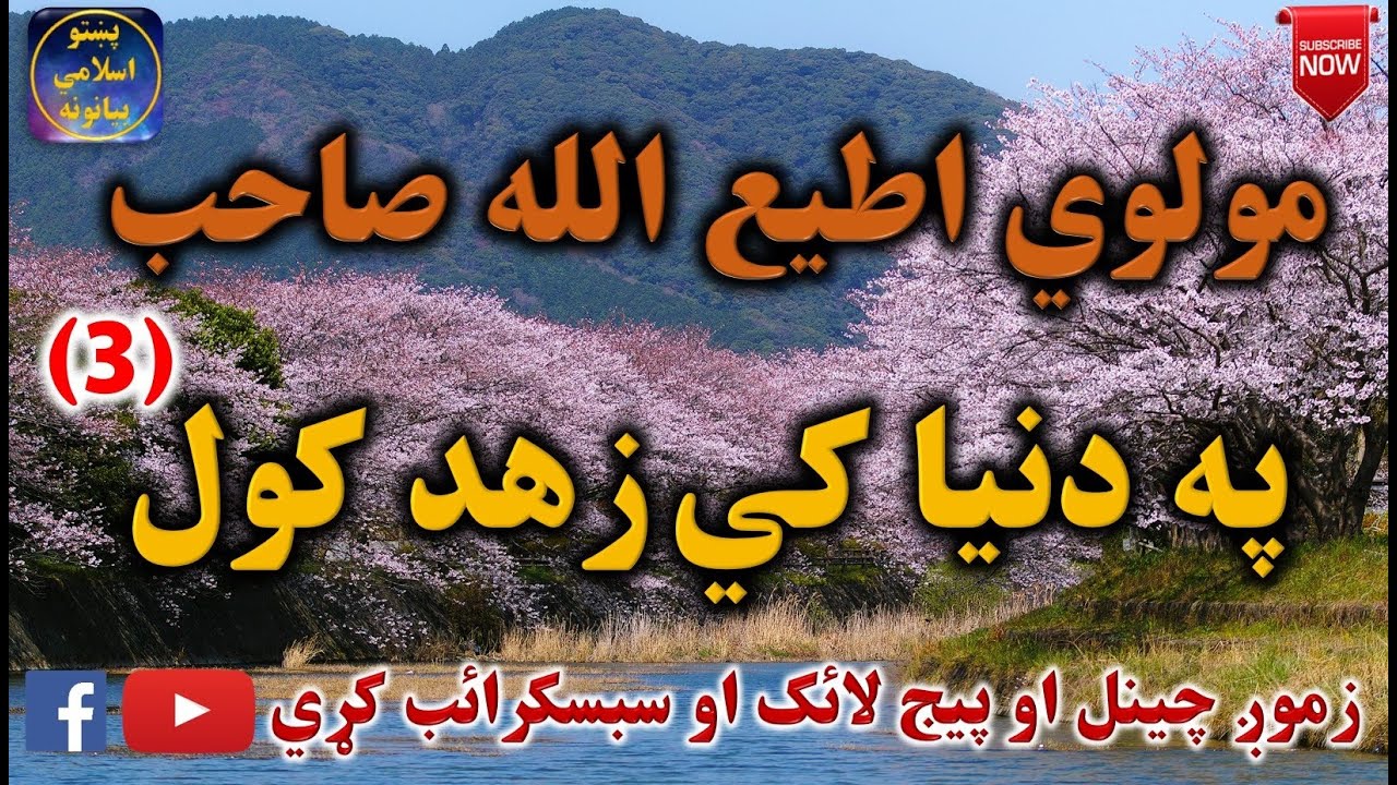 Mulvi Atiullah Sahib (Vol:128) (3) مولوی اطیع الله صاحب - په دنيا کي زهد کول