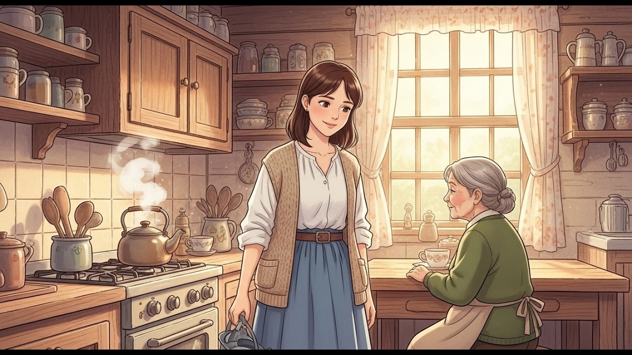 A Peaceful Life in a Small Mountain Village | 🏔️🍃 | Ghibli-Style ASMR Slow Living