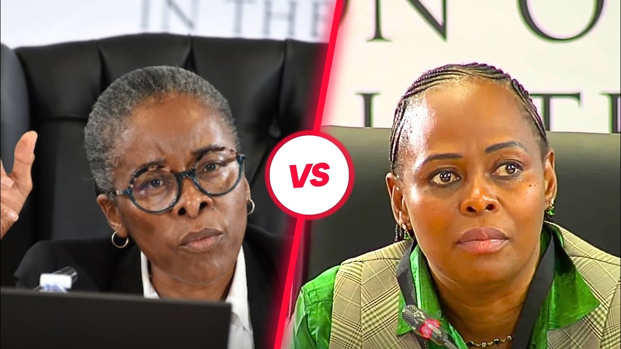 Linda Gxasheka gets emotional as Madlanga Commissioner Adv Sesi Baloyi questions her 