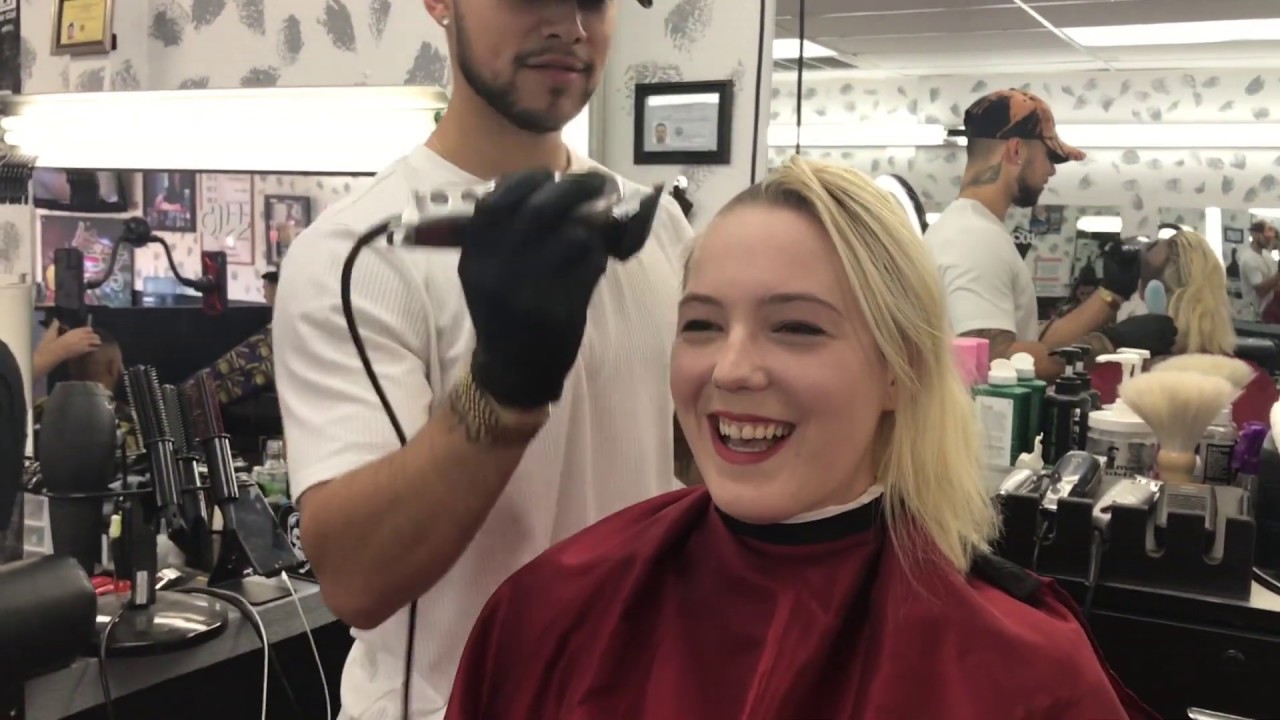 Karen 2 LV 2: She Shaves Her Long Blonde Hair Completely Bald (YT Original)