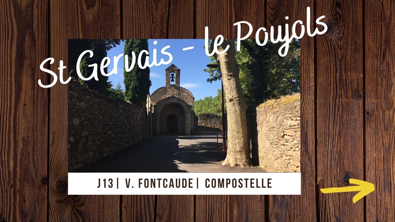 J13 - Saint Gervais sur Mare - Le Poujols sur Orb  (bretelle de Fontcaude, Compostelle)