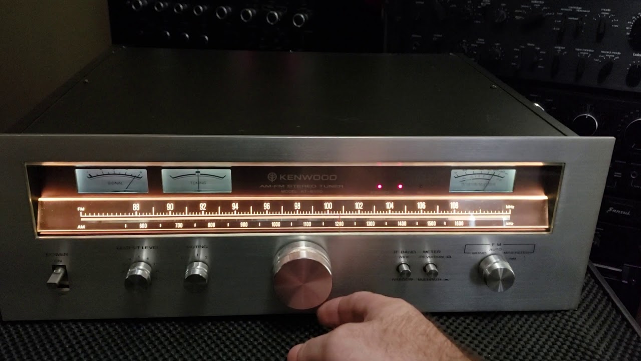 Kenwood KT-8300 Tuner Demo For Listing