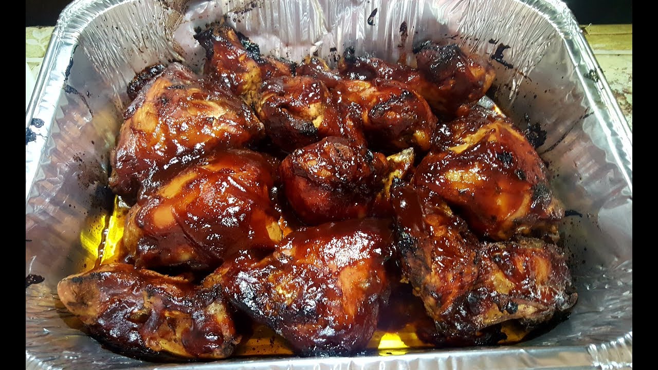 Pollo horneado a la BBQ / pollo A La BBQ