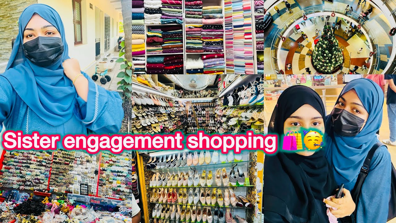 Sister engagement shopping vlog 🛍️| #shoppingvlog |byari vlog