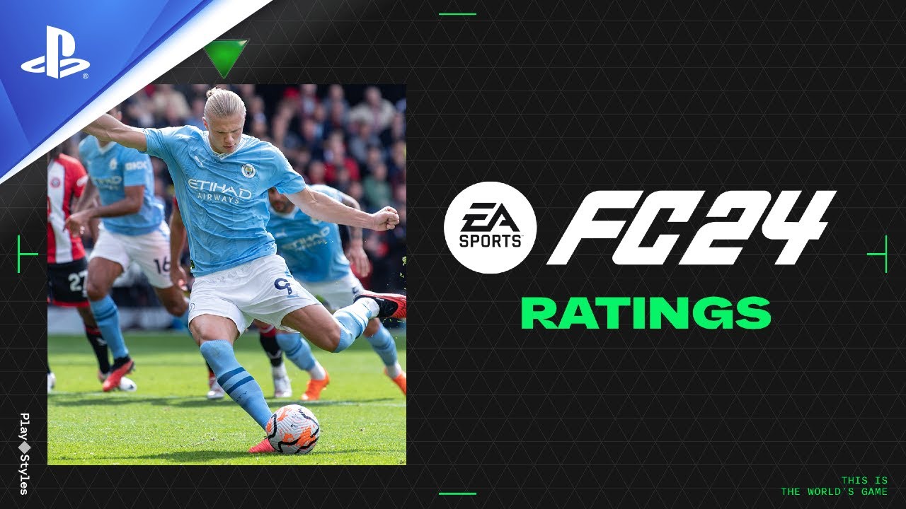 EA SPORTS FC 24 - Trailer de r&eacute;v&eacute;lation des notes des joueurs | PS5, PS4