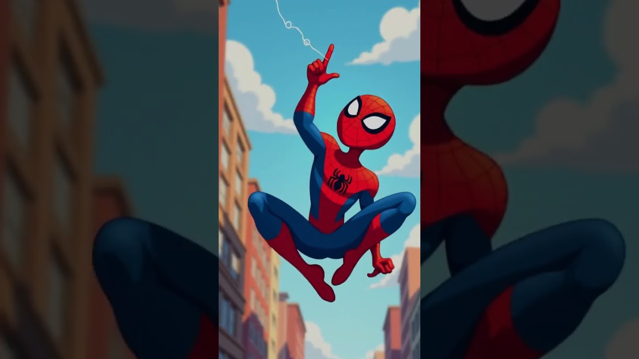 Spider-Man's Parking Patrol #pixfun #animationmaker #jokes