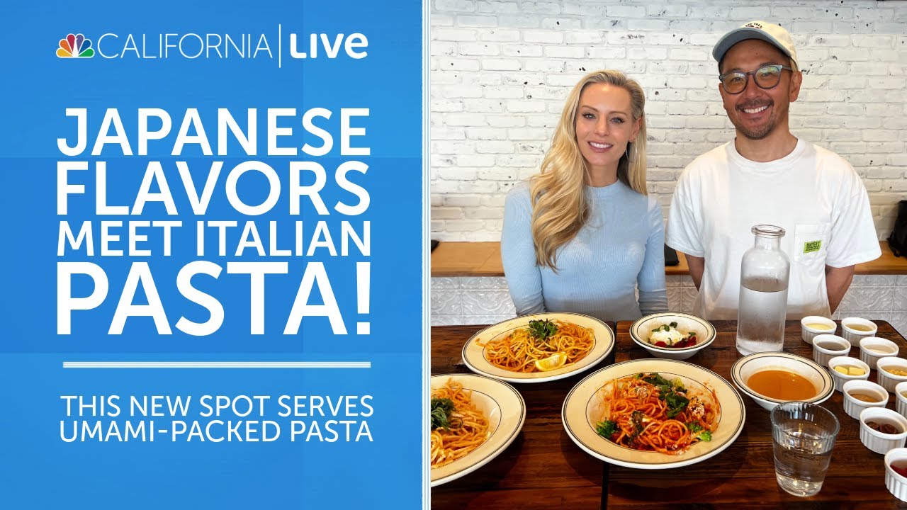 Japanese Flavors Meet Italian Pasta!