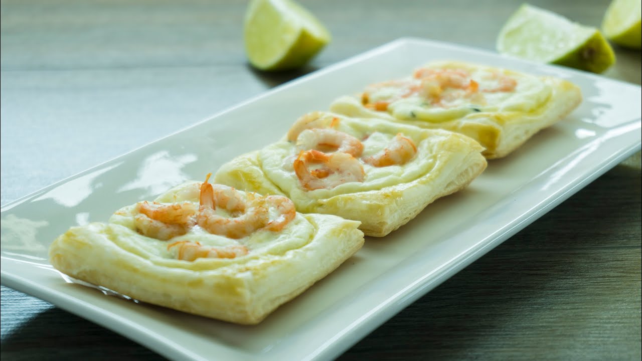 Puff Pastry Prawns Recipe