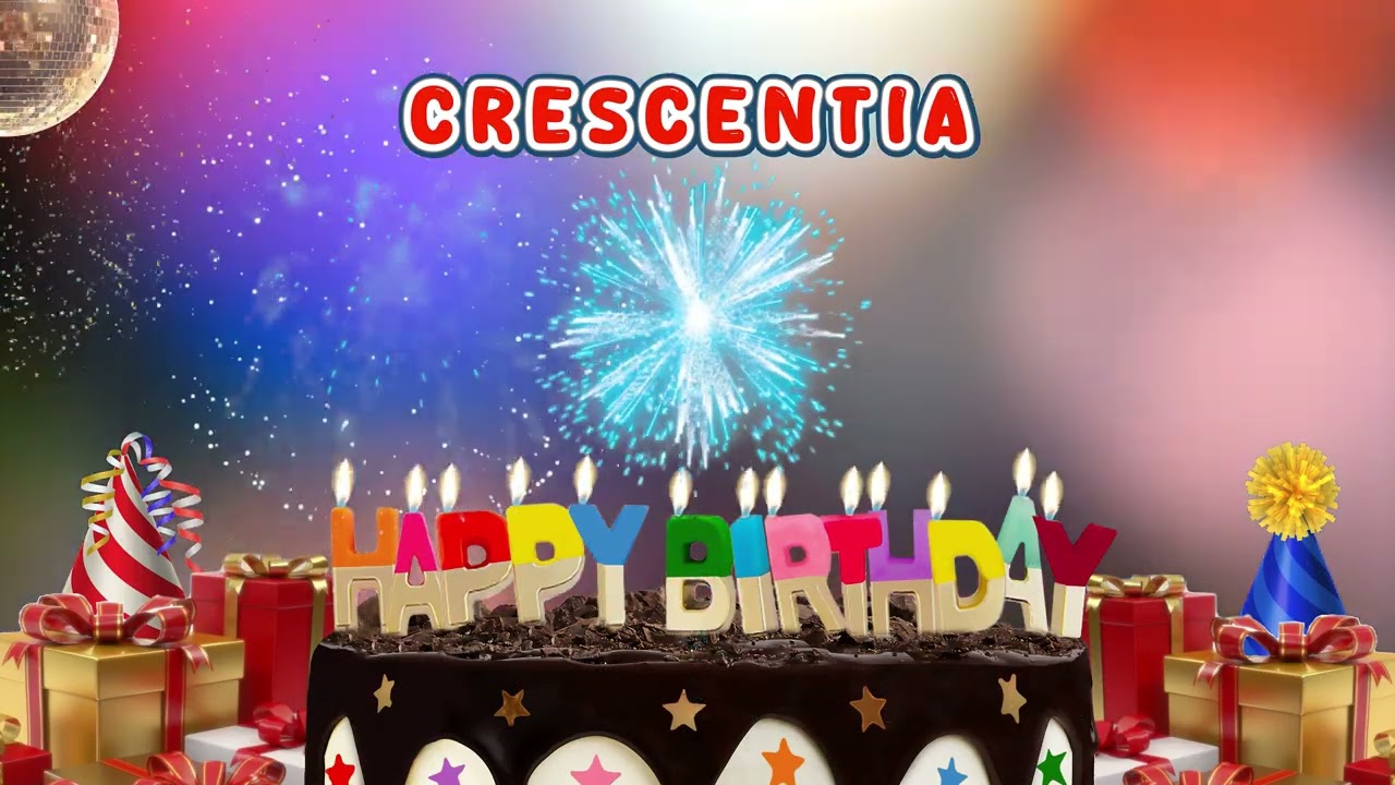Happy Birthday CRESCENTIA - A Personalized Birthday Song for You!