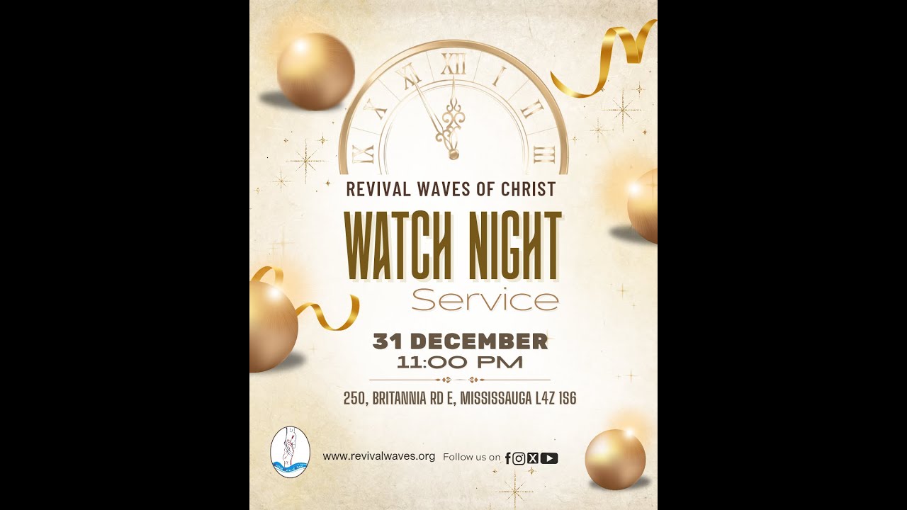 RWC Watch Night Service |  Tamil & English | 31st Dec 2025 - PART 2 CONTD.