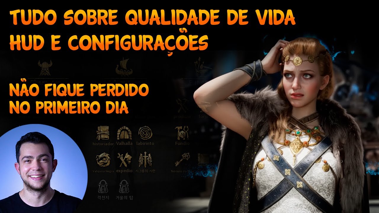 HUD, CONFIGURA&Ccedil;&Otilde;ES E QUALIDADE DE VIDA - MARCO VEIO LEGEND OF YMIR