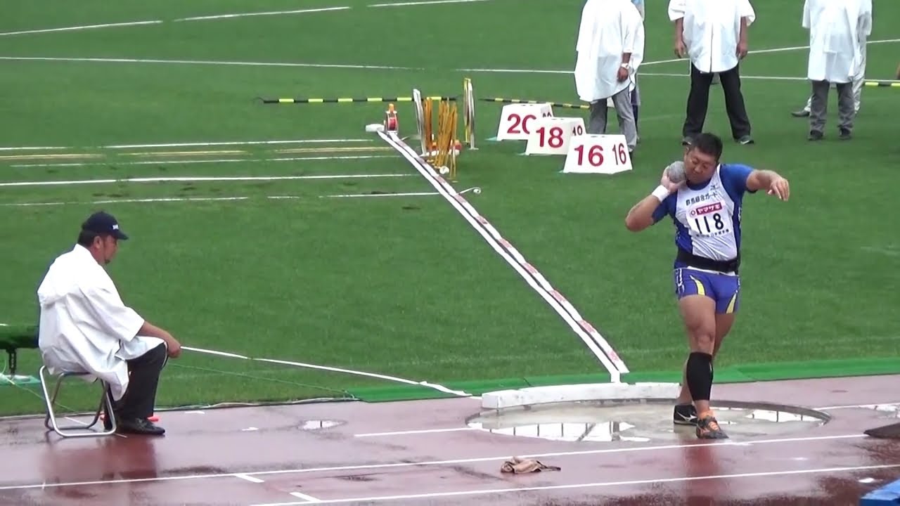 2017 陸上 日本選手権 砲丸投げ 投擲集 畑瀬聡選手 山元隼選手 武田歴次君など