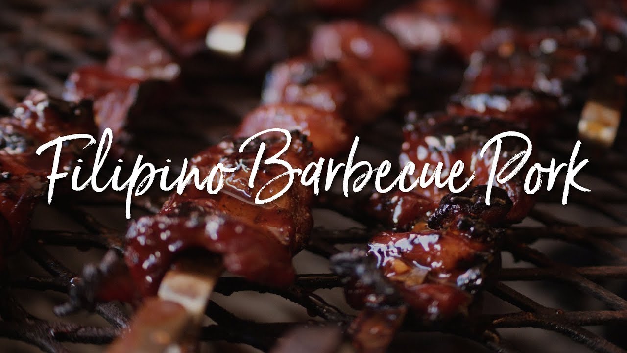 Filipino Barbecue Pork with Achara