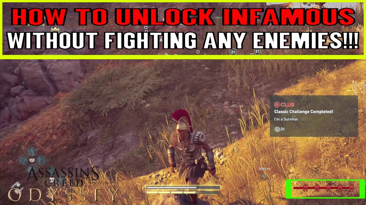 Руководство по получению трофея / достижений в Assassin's Creed Odyssey Infamous — максимальный у...