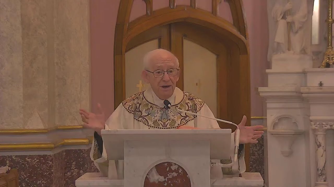 February 10, 2026 - Mass at Our Lady Roman Catholic Church, Mount Carmel, Pa