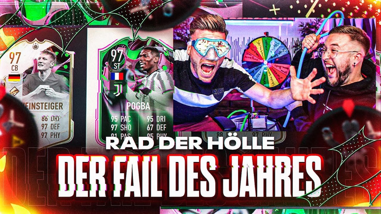 Die GRÖßTE FETTFINGER AKTION der GESCHICHTE .. ☠️😨DIFFERENZ RAD DER HÖLLE Draft Battle 🔥 FIFA 23