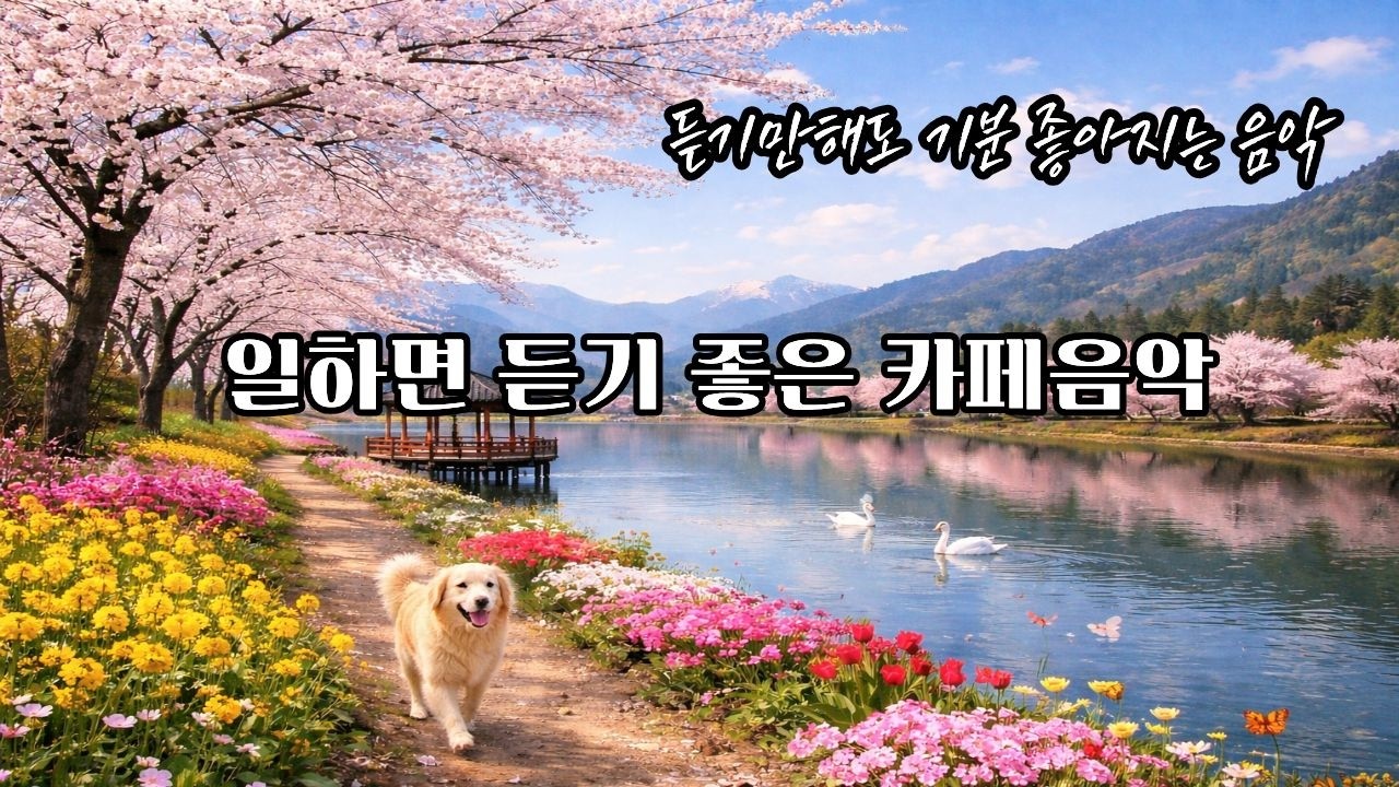☺️✅일하면서 듣기 좋은 카페음악(광고없이듣는음악)
