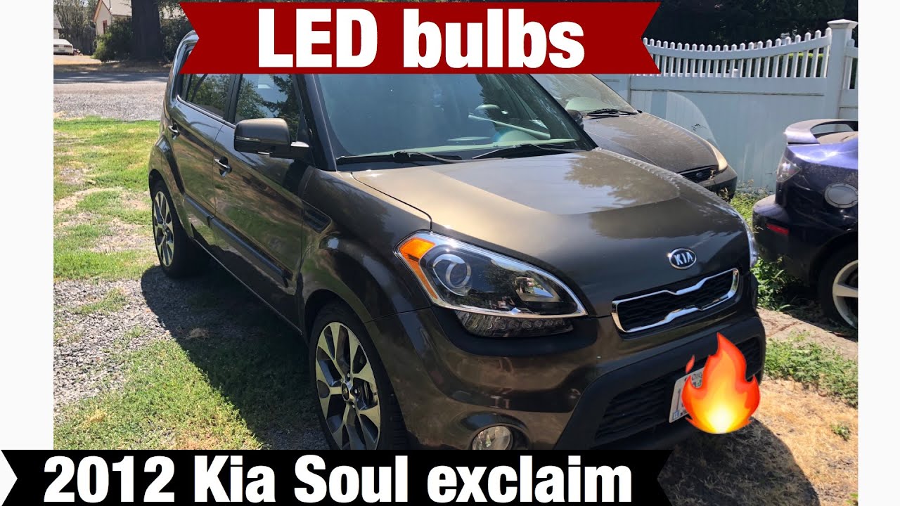 Kia Soul LED bulb installation