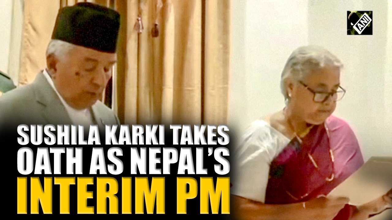 Nepal’s former Justice Sushila Karki takes oath as Interim PM post mass unrest, Gen Z protest