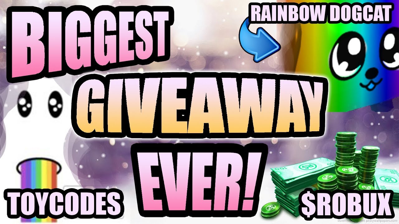 HUGE Bubble Gum Simulator SECRET PET Giveaway 🌈 Rainbow DogCat 🎁 Overlords 💰 TOY CODES & Robux
