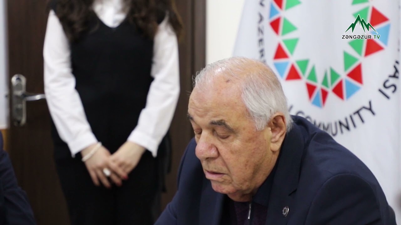 Kiçik Vedi kənd icmasının tədbiri (Nizami rayon icma nümayəndəliyində keçirilib)