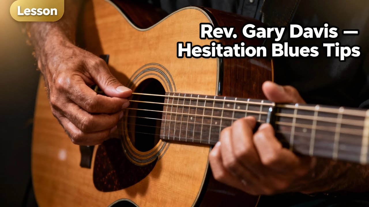 Hesitation Blues – Tips & Technique (Rev. Gary Davis)