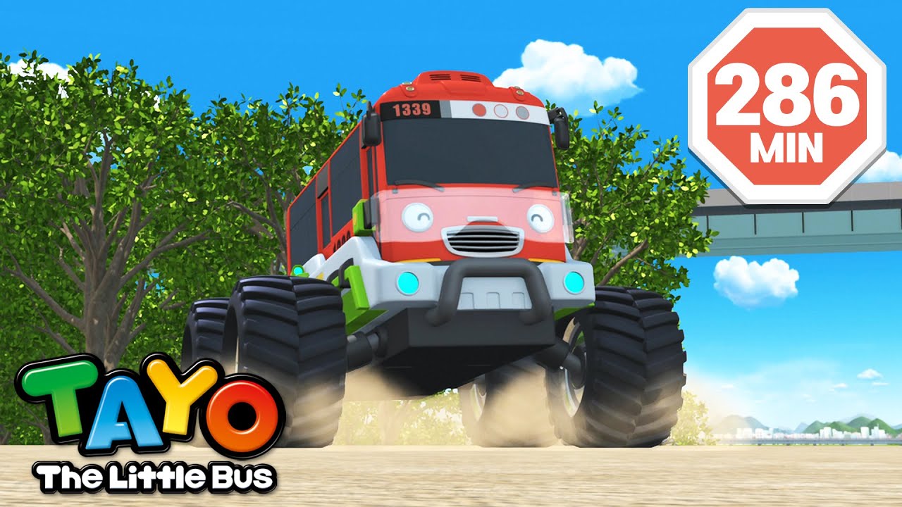 Maratón de episodios Tayo La Serie 3 | Compilación de episodios de Tayo | Tayo El Pequeño Autobús