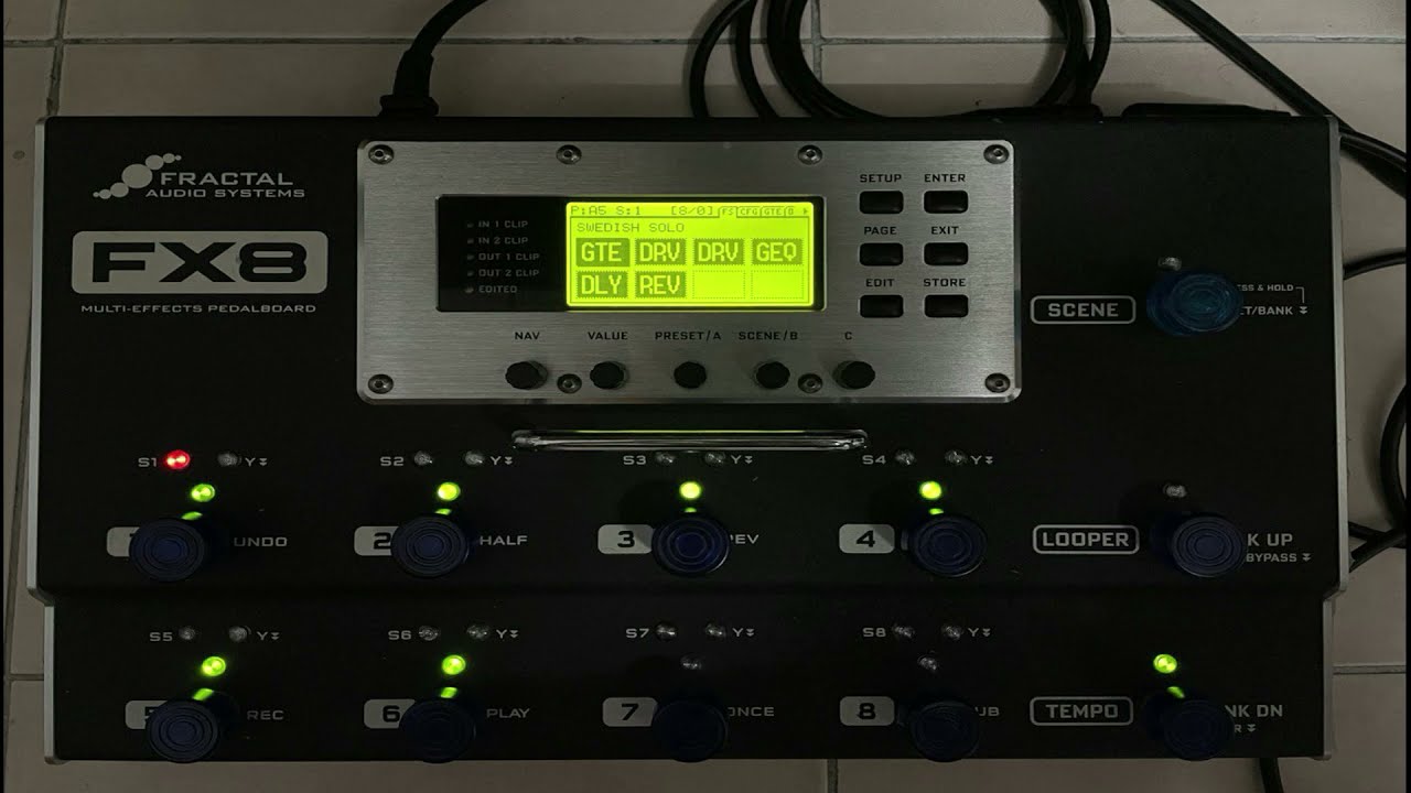SWEDISH SOLO Fractal audio FX8 preset