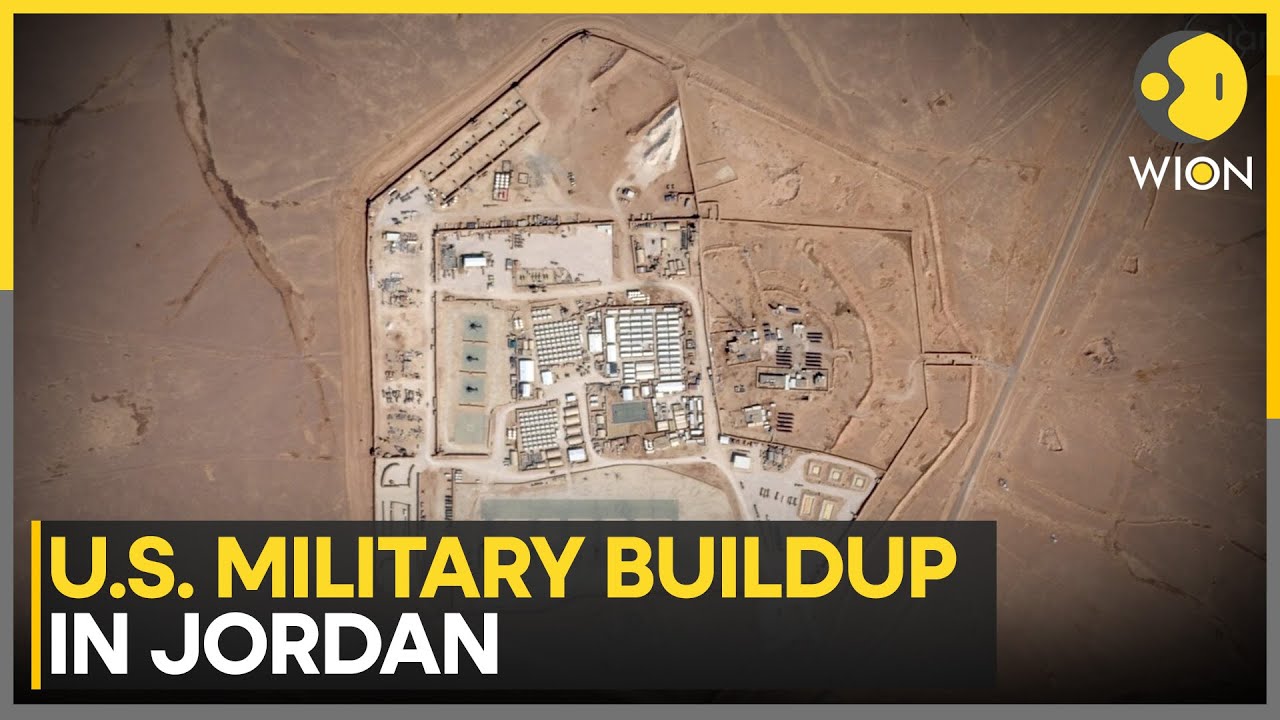 American Air Force Buildup in Jordan, At Least 12 f-15e Strike Eagles Seen In Jordan | WION