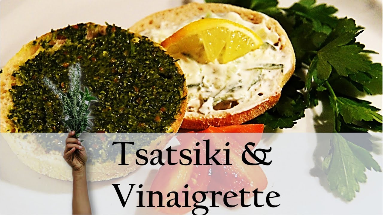 S1E1: Saucen-Duo / Tsatsiki und Kräuter-Vinaigrette