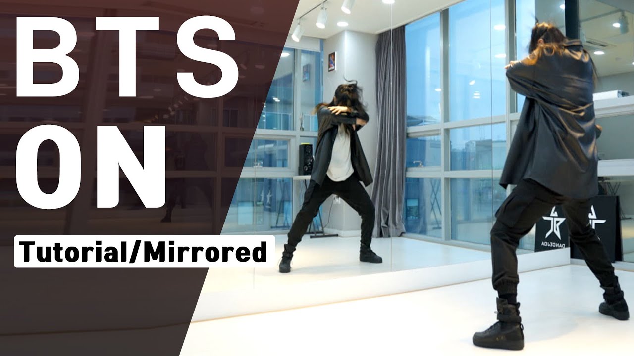 BTS (방탄소년단) - ON 안무 배우기 거울모드 Tutorial mirror