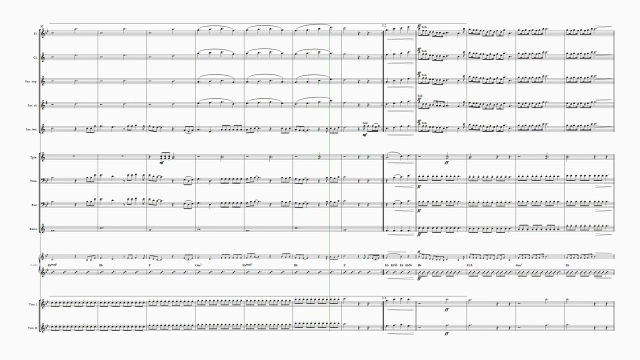 MEU DEUS É GRANDE - Adriana Aguiar [PARTITURA para Orquestra INSTRUMENTAL]👇PARTITURA PDF👇