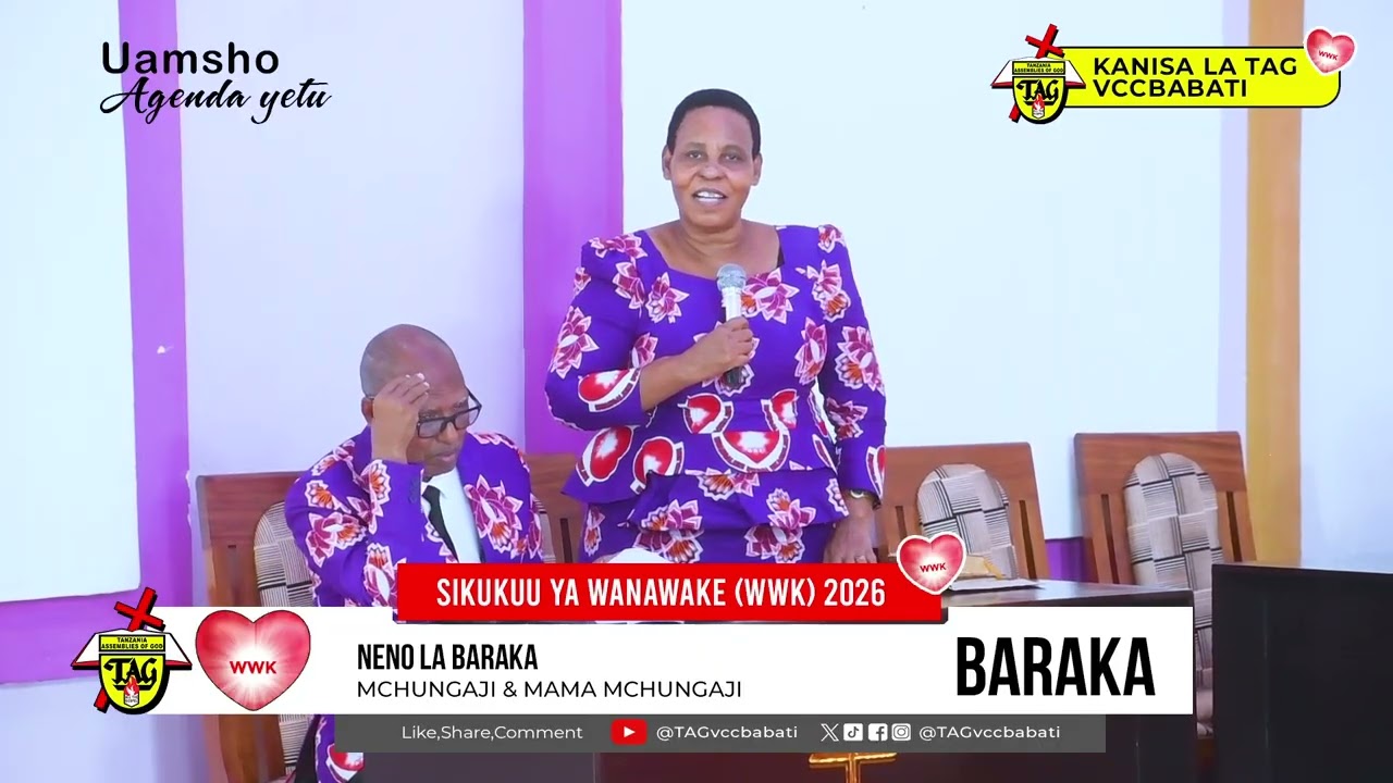 WANAWAKE WALIVYOMTUKUZA MUNGU TAG VCC